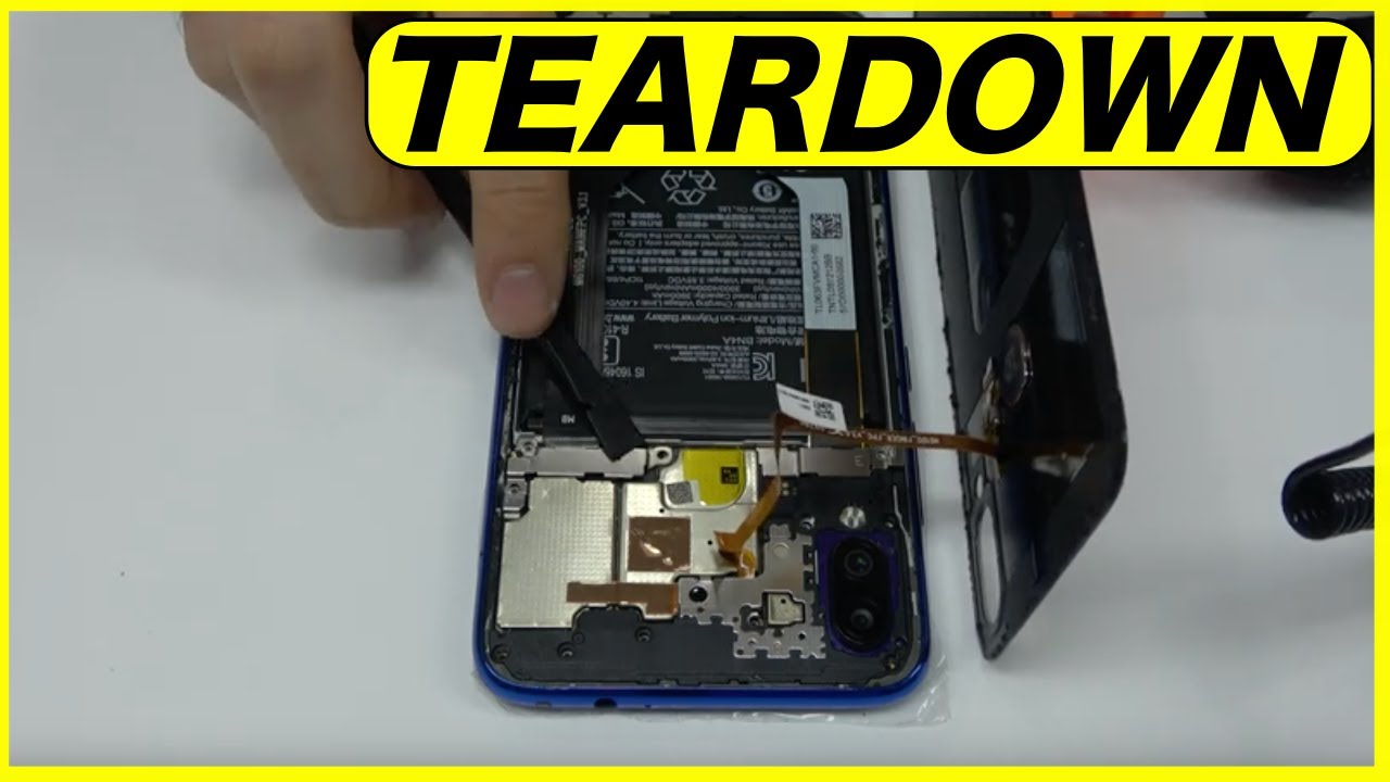 Разборка Redmi Note 7