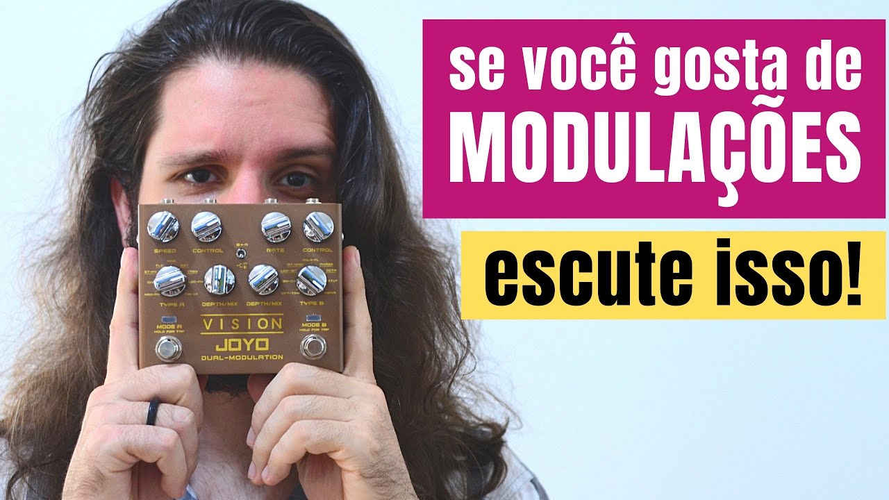 As melhores MODULA&Ccedil;&Otilde;ES do JOYO VISION | pedal de modula&ccedil;&atilde;o | multi efeitos | demo