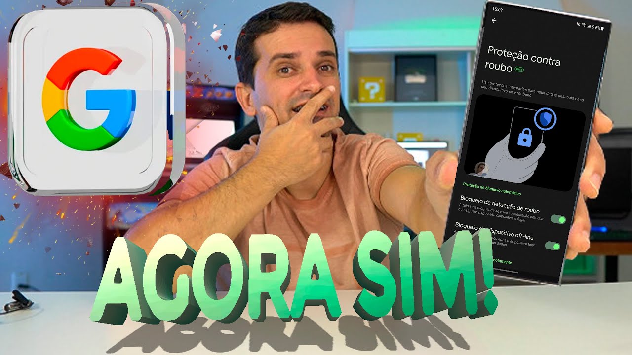 CHEGOU!! Google LIBERA FUNÇÃO PROTEÇÃO CONTRA ROUBO!! APRENDA A ATIVAR!!