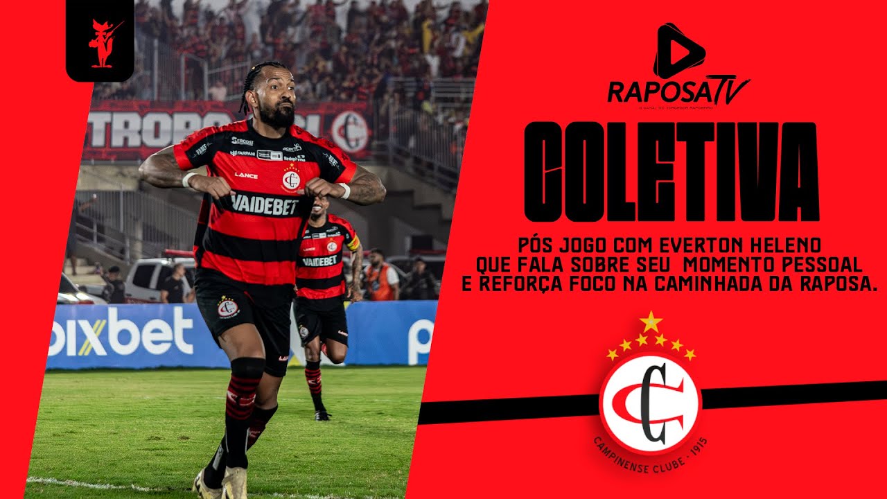 COLETIVA | ÉVERTON HELENO PÓS-JOGO