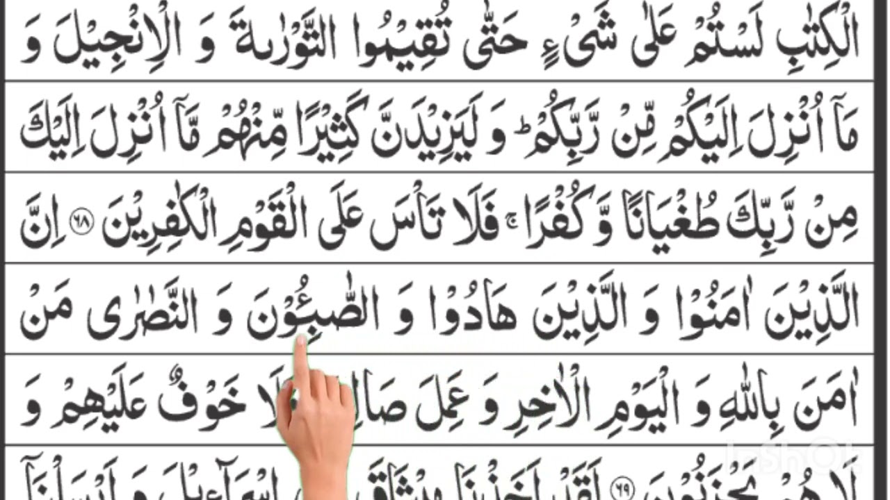 Qari Muhammad Salman Reads Surah Al-Ma'idah Verses 67 to 70 in EASY Pashto Translation Today!