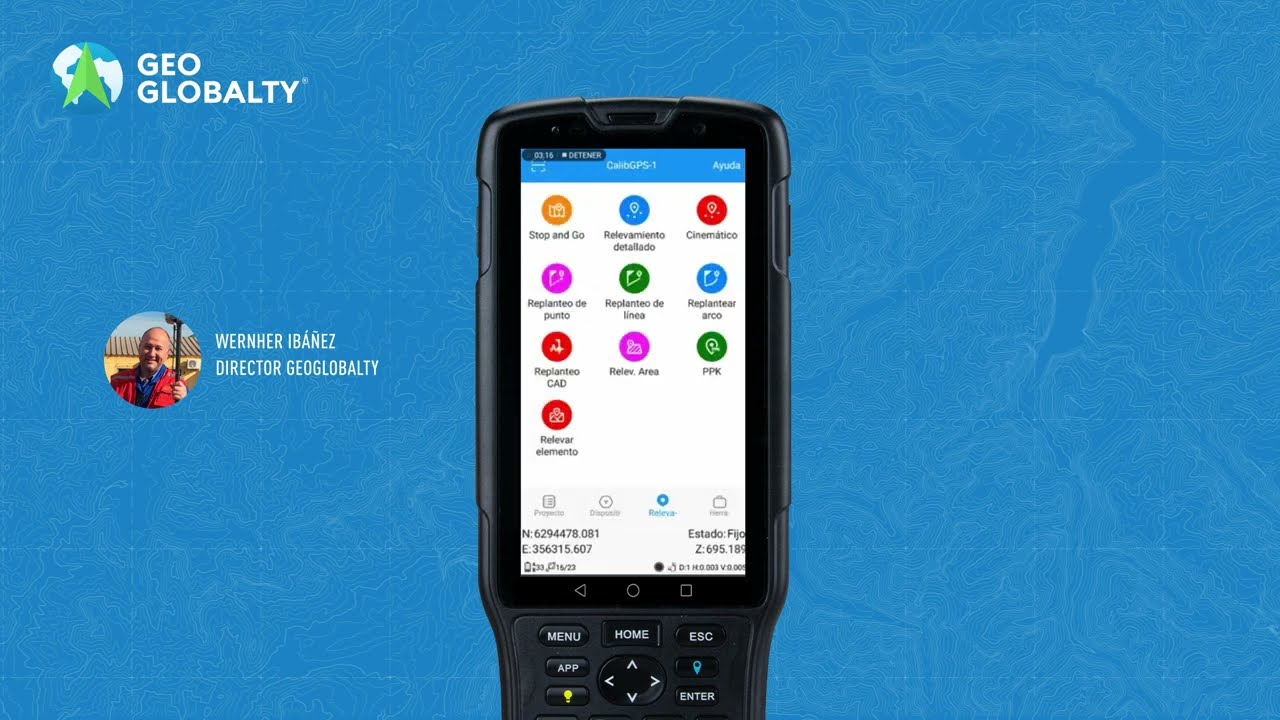 Video Tutorial Calibración GPS Survey Master
