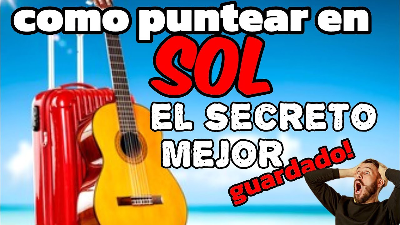 Guitarra fácil: cómo puntear en Sol (para principiantes)👈