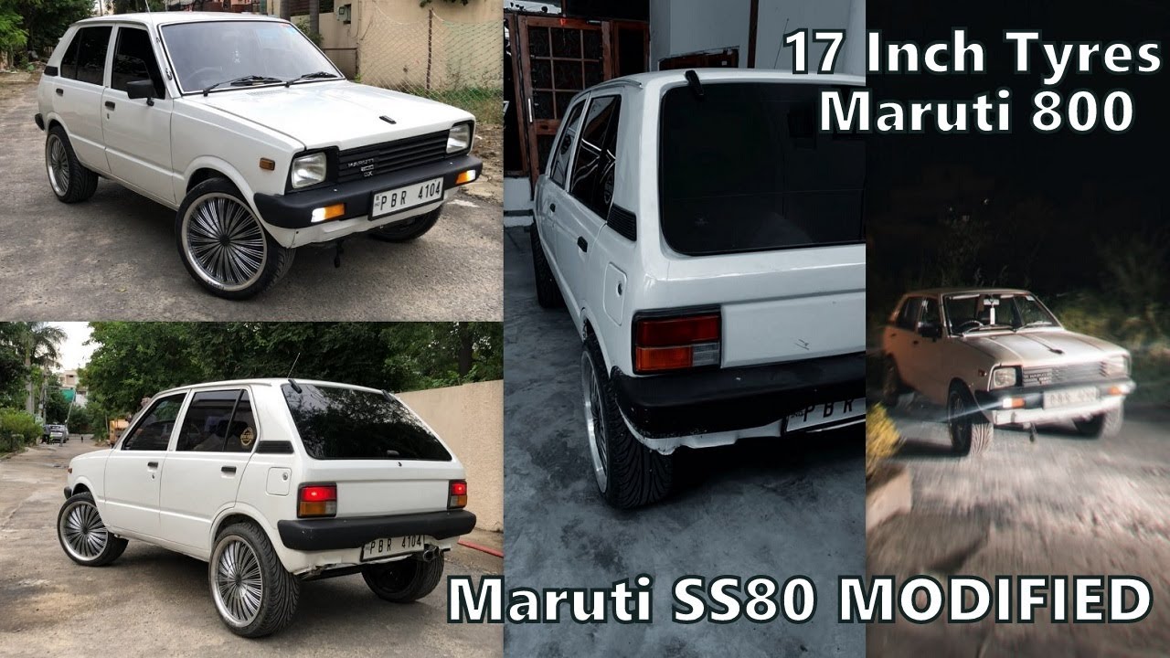 1985 Maruti 800 Japani Model |Modified Maruti 800 | 17 Inches Wheels On Maruti | Moneysinghofficial