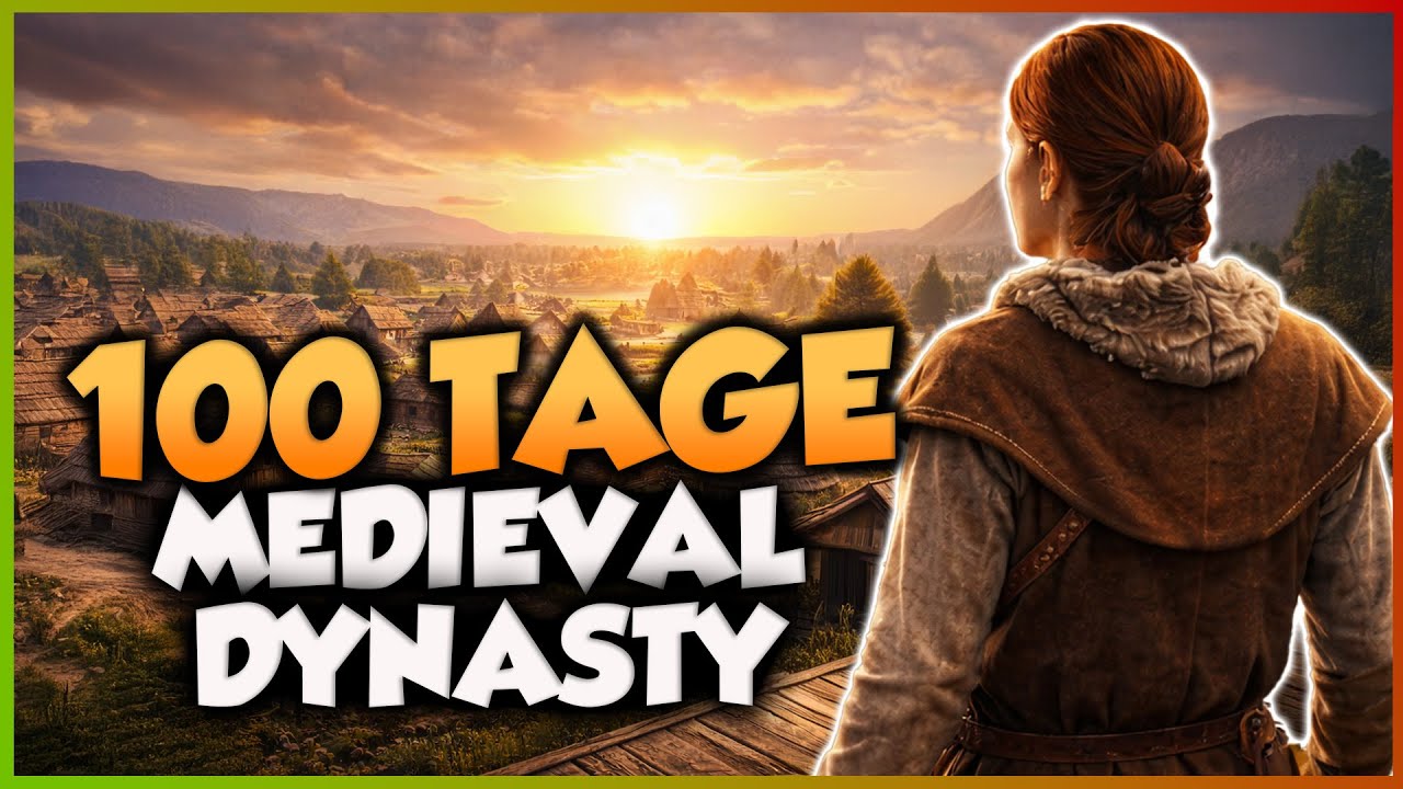 100 Tage in MEDIEVAL DYNASTY🗡️ Mein KAMPF ums ÜBERLEBEN