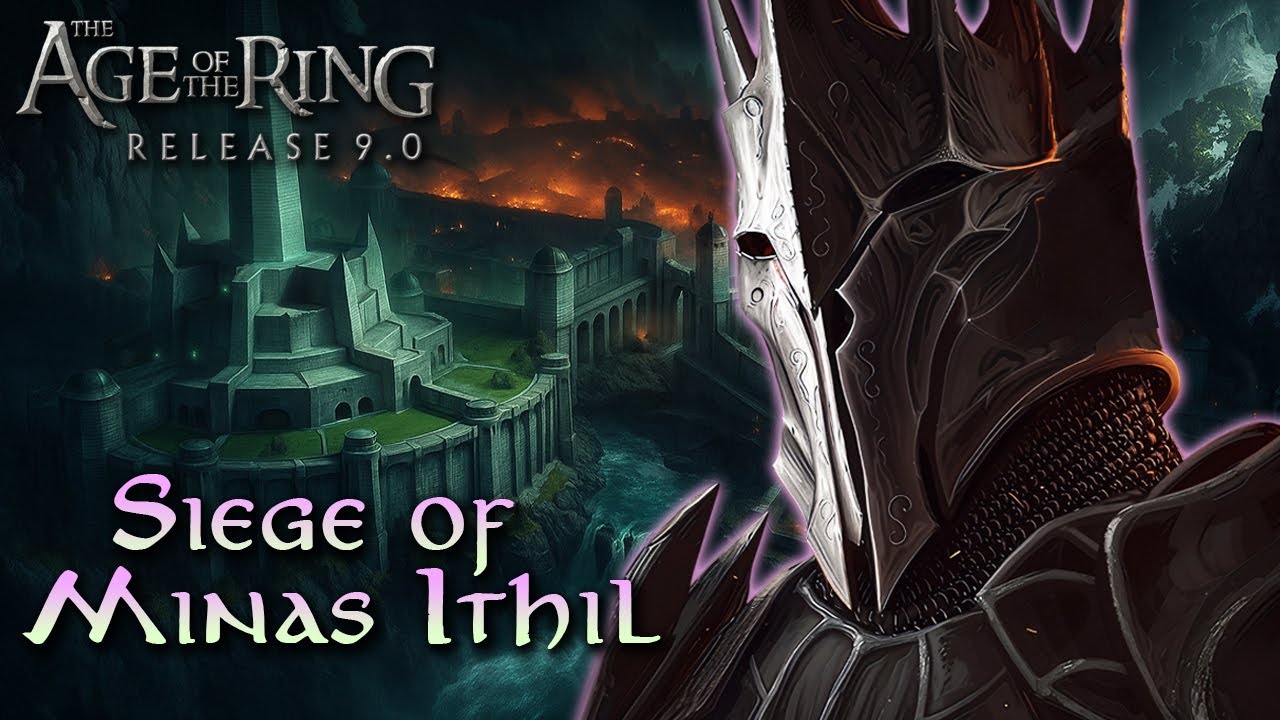 Age of the Ring mod 9.1 | The Siege of Minas Ithil | Custom map!
