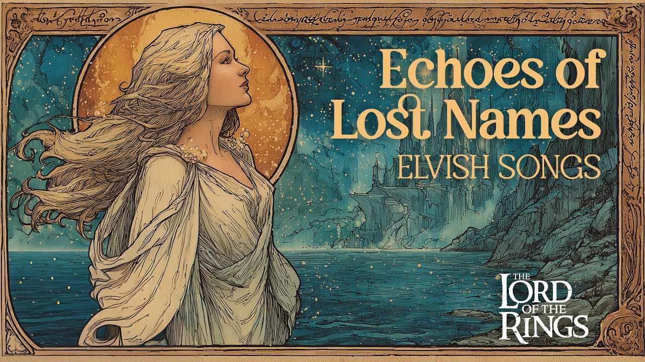 Fantasy Medieval Music for Focus & Calm | Echoes of Lost Names – Elven Sacred Songs