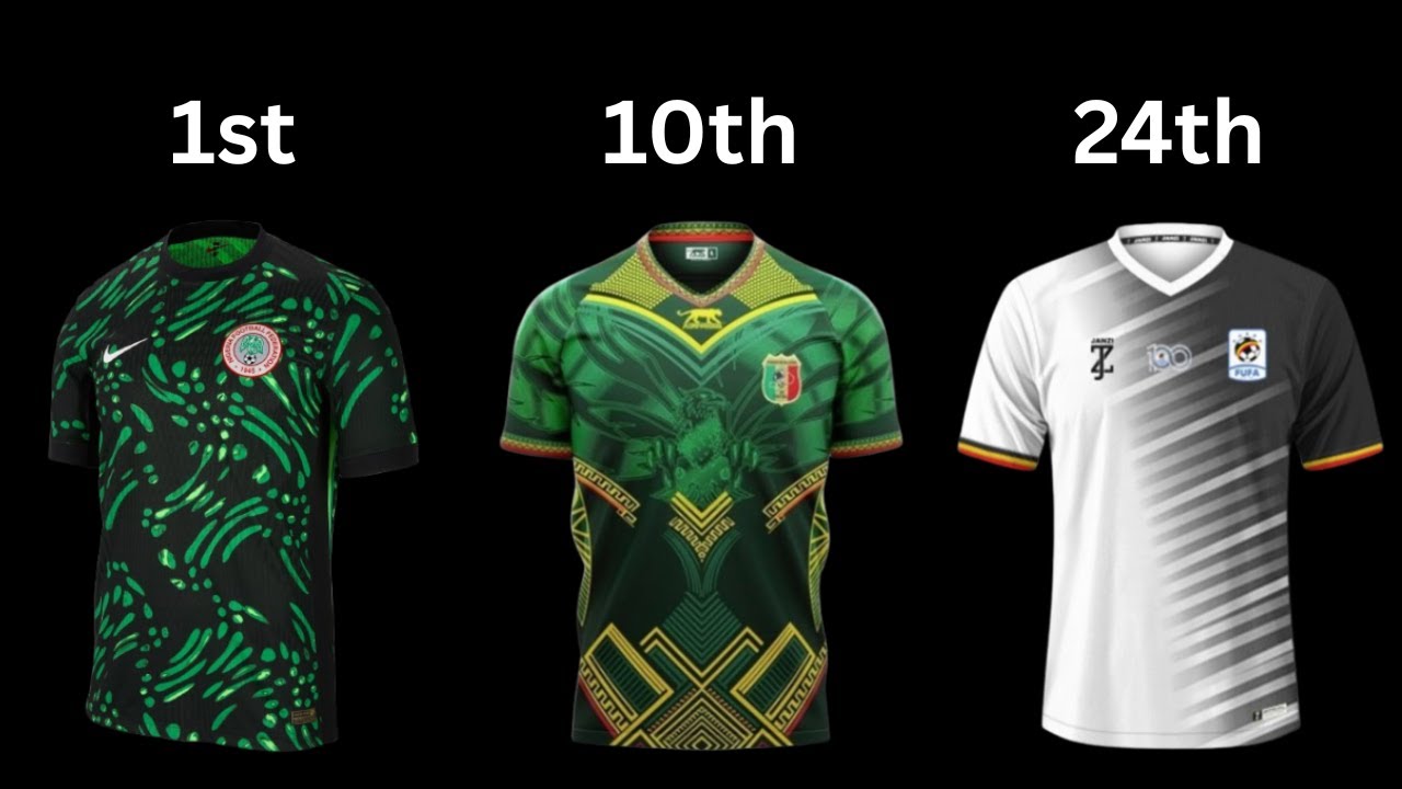 RANKING EVERY AFCON 2025 AWAY KIT!