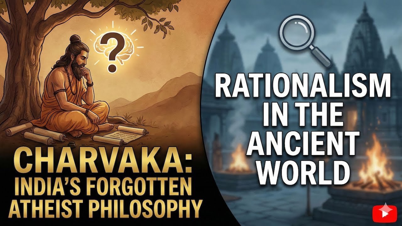 Charvaka: India's Shocking Ancient Atheist Philosophy (Lokayata) | Materialism
