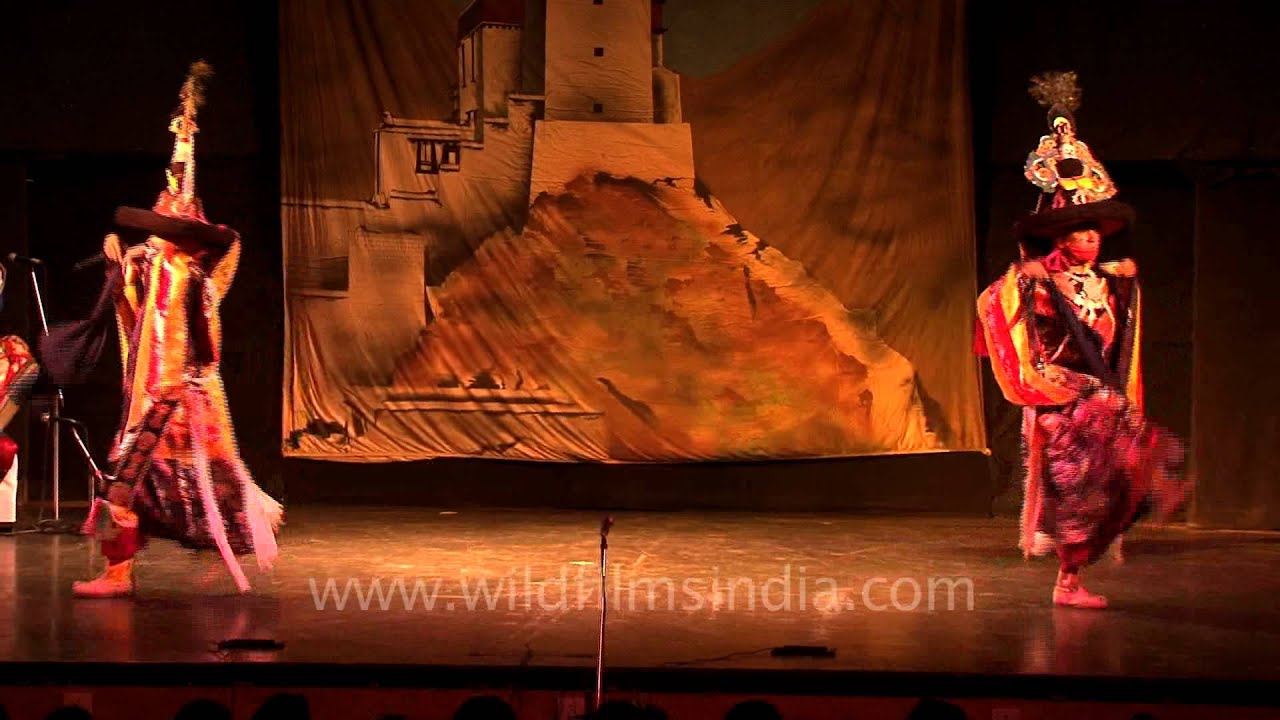 Shanak sacred Tibetan folk dance