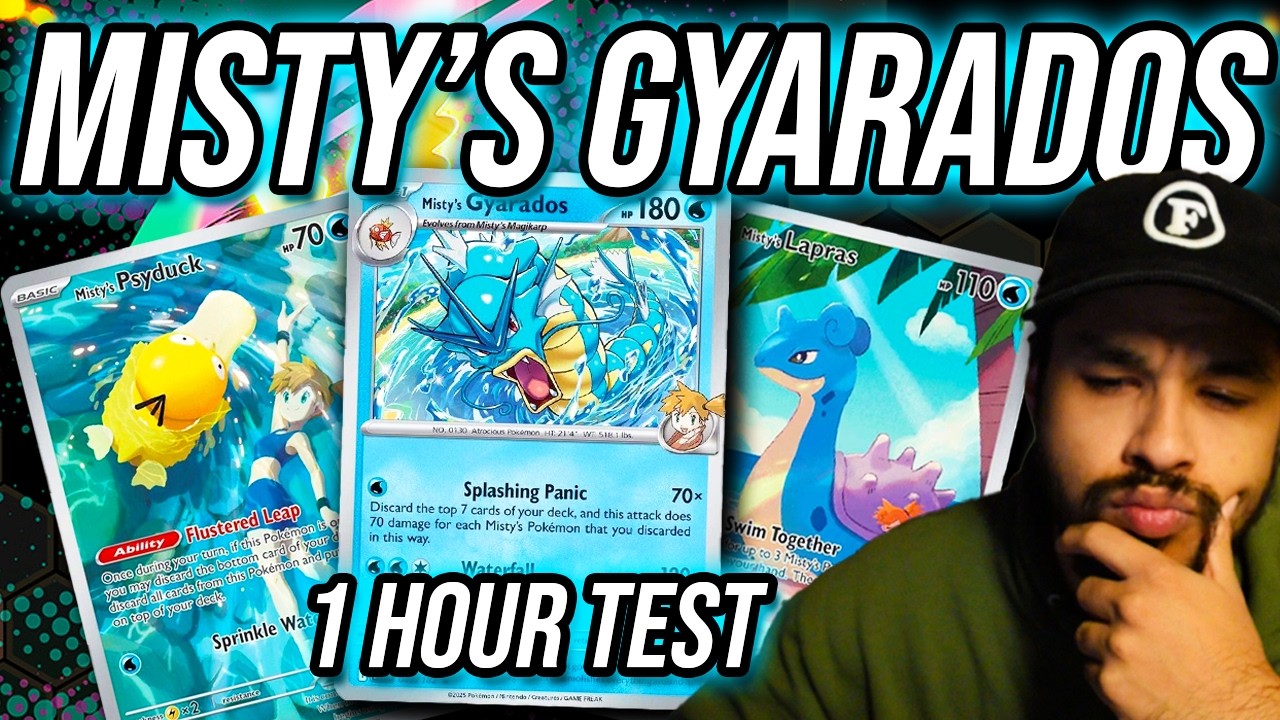 Misty&rsquo;s Gyarados Gameplay VOD | Testing the Deck on Pok&eacute;mon TCG Live