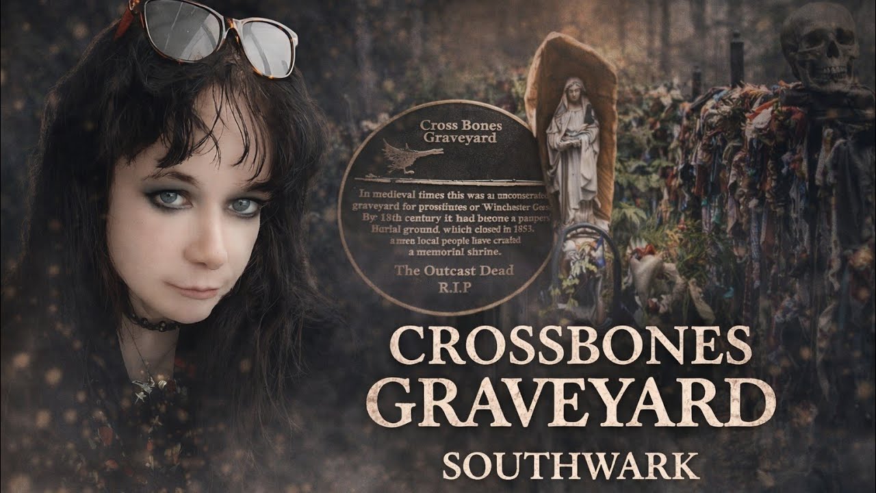 Crossbones Graveyard Southwark the Winchester Geese & My Ribbon Tribute 4K #crossbones #memorial