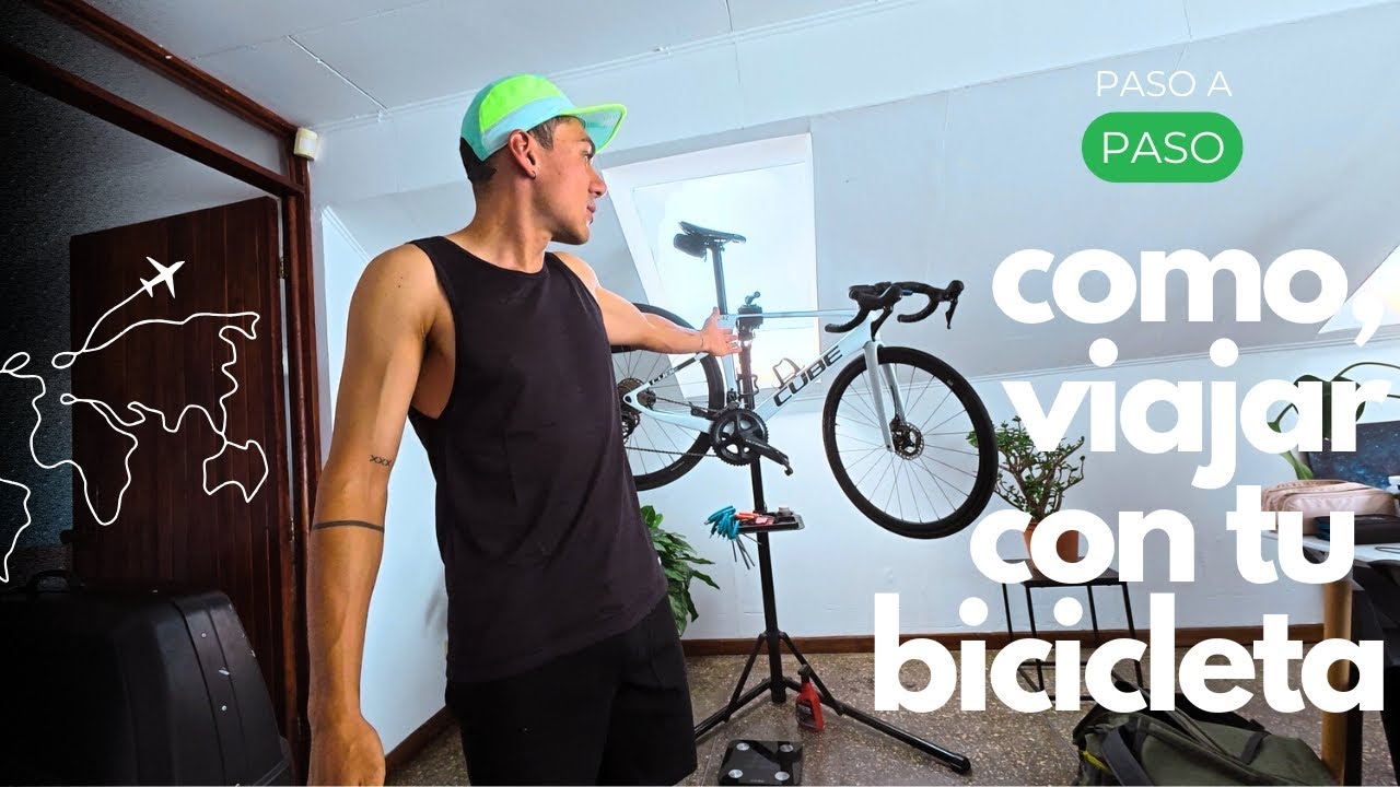Cómo viajar con tu bicicleta en avión? / PASO A PASO