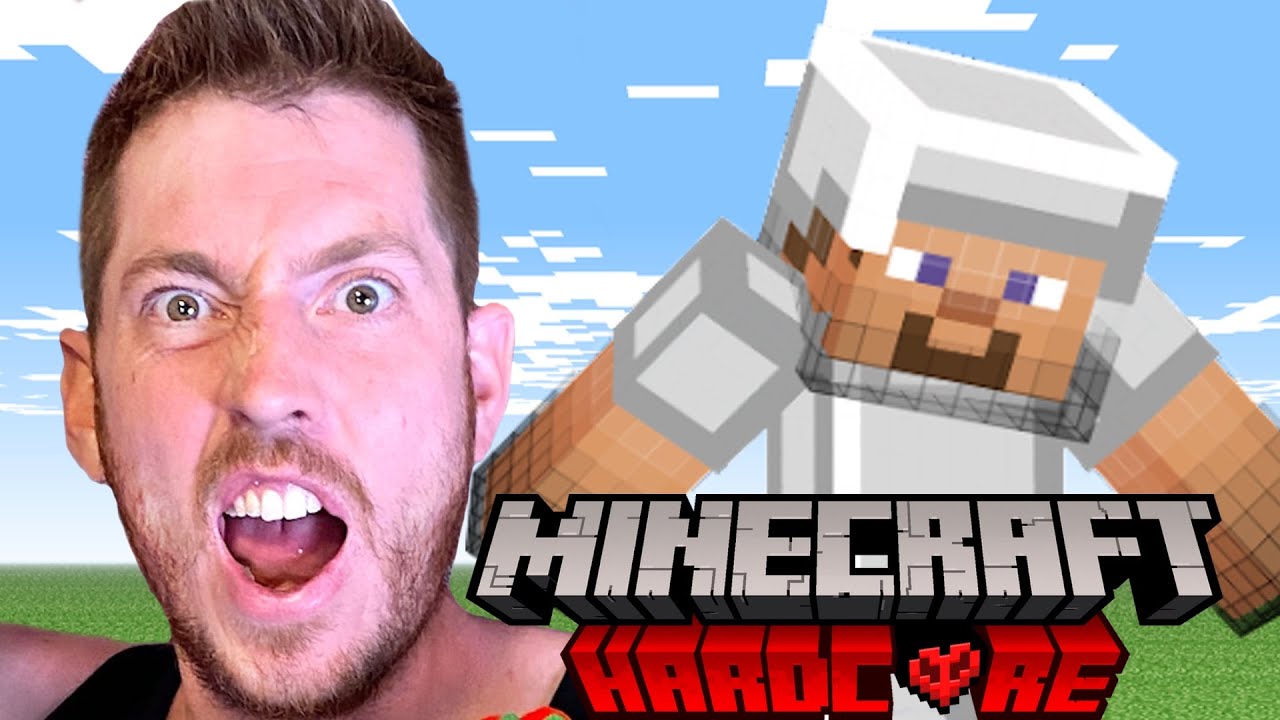 SURVIVING 1 WEEK IN HARDCORE MINECRAFT!