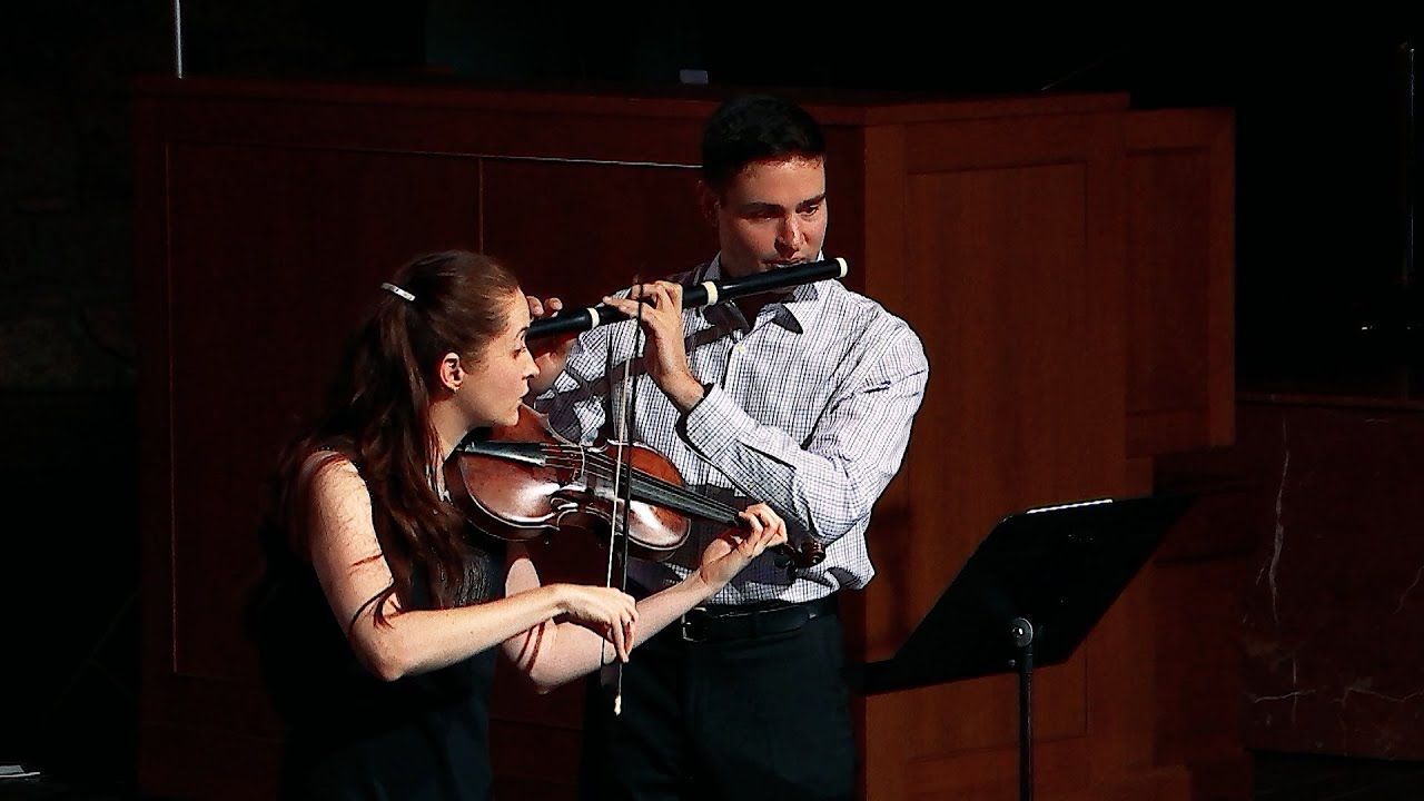 A. Rolla. Duet for Flute and Violin in G, Allegro