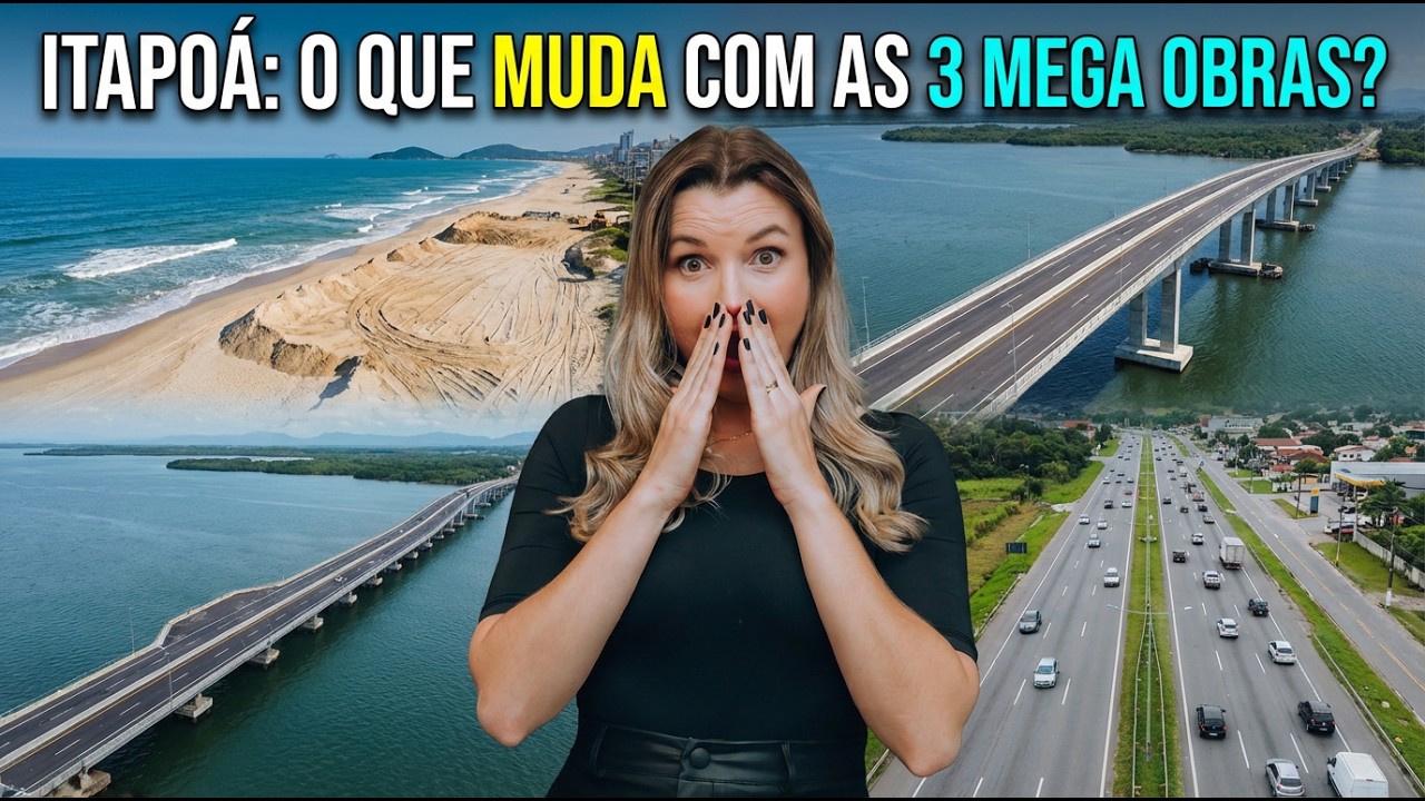 Obras em Itapoá: o que já está em andamento e por que isso importa agora | Litoral de Santa Catarina
