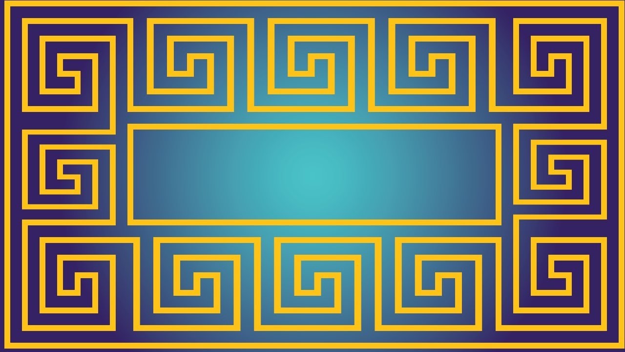 How to Create a Greek Meander Pattern - Adobe Illustrator Tutorial