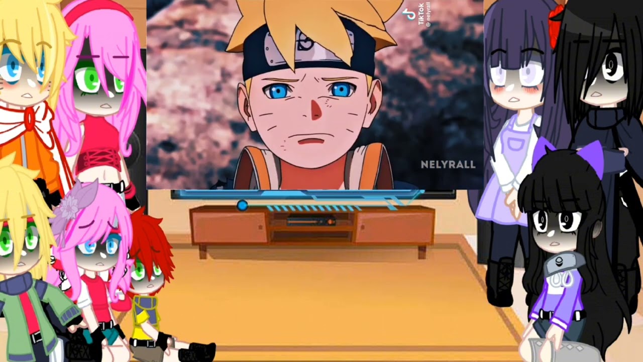 La familia Uchiha y Uzumaki reaccionan a ???|Violeta_UCHIHA|