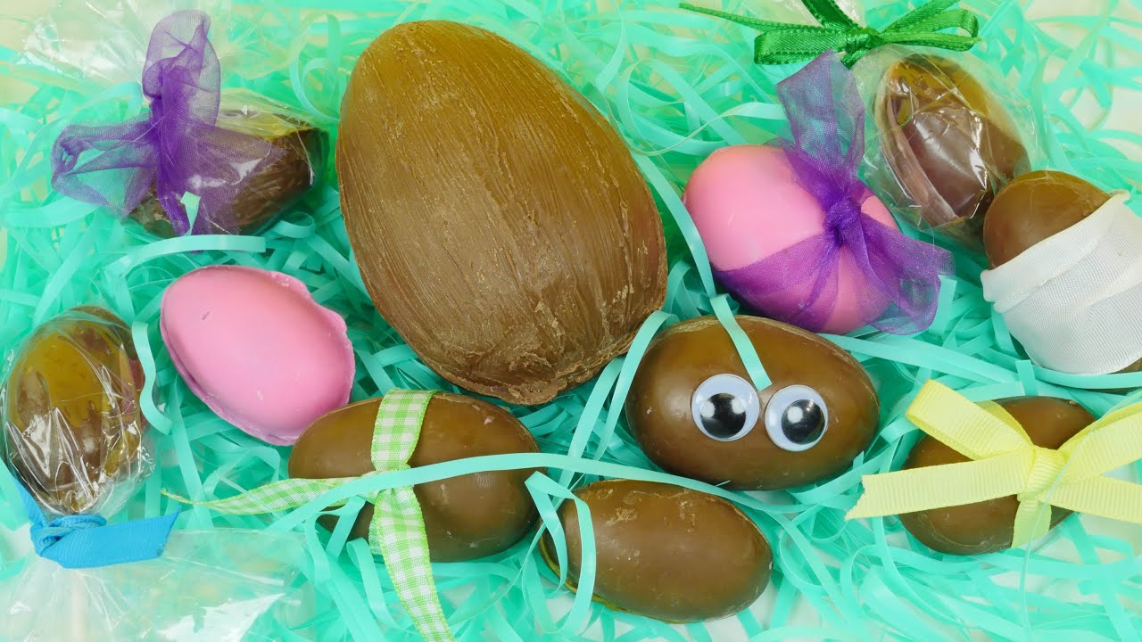 Homemade Kinder Egg Maker | DIY Chocolate Toy Surprise Eggs For Easter DCTC How To Tutorial