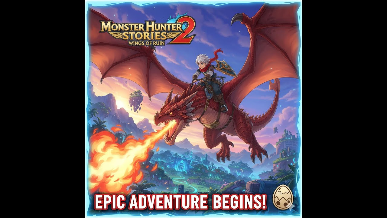 Monster Hunter Stories 2 Live 🔥 | Hunting, Battles & Adventure!