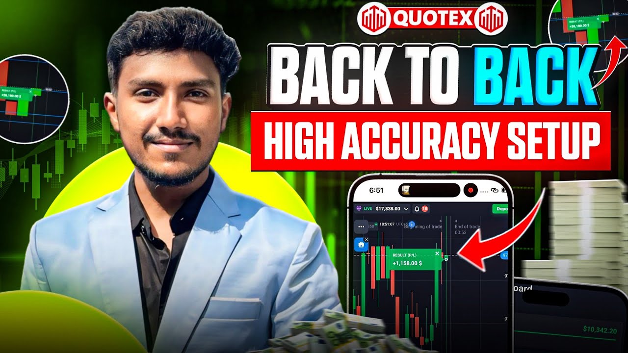 Back to Back Wins 🔥 | My Most Accurate Quotex Trading Strategy (Live Results + Withdrawal)