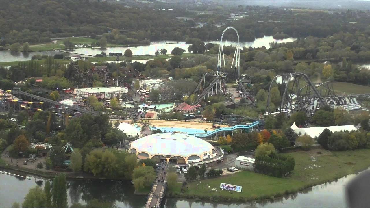 Thorpe Park Aerial View (2012)