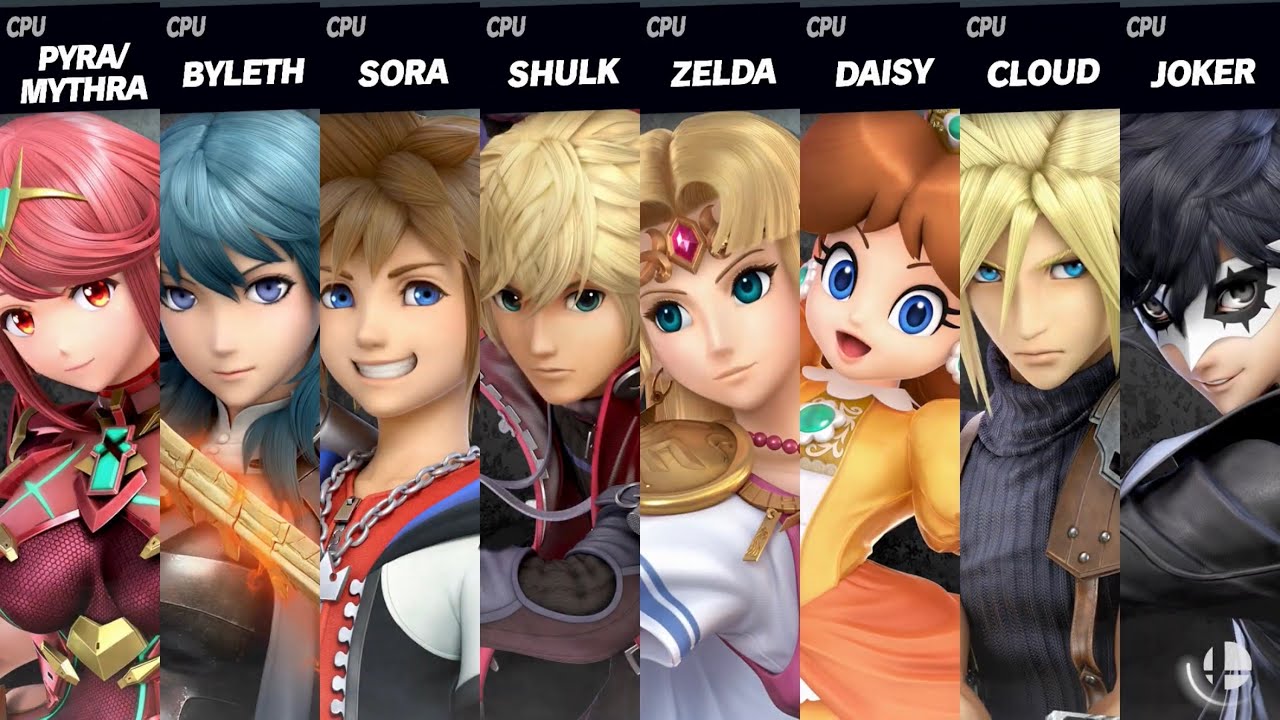 Super Smash Bros. Ultimate - Anthony's Favorite Characters