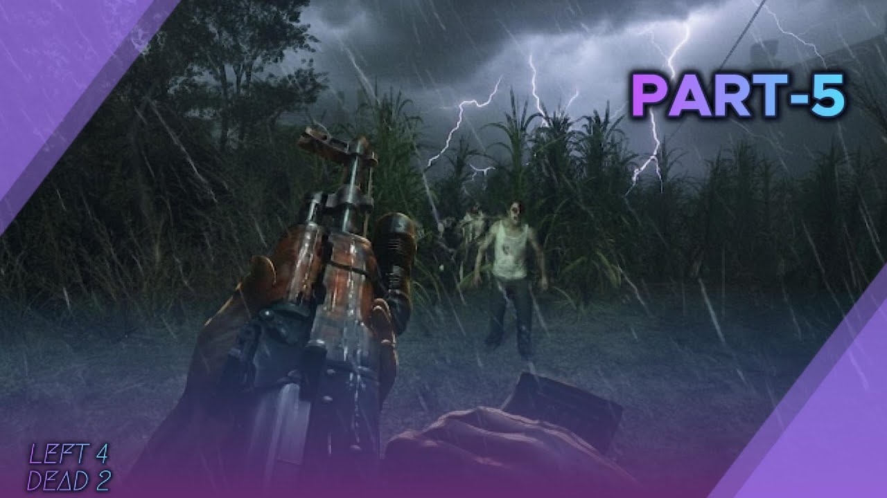 Surviving STORMY Weather with ZOMBIES !!
