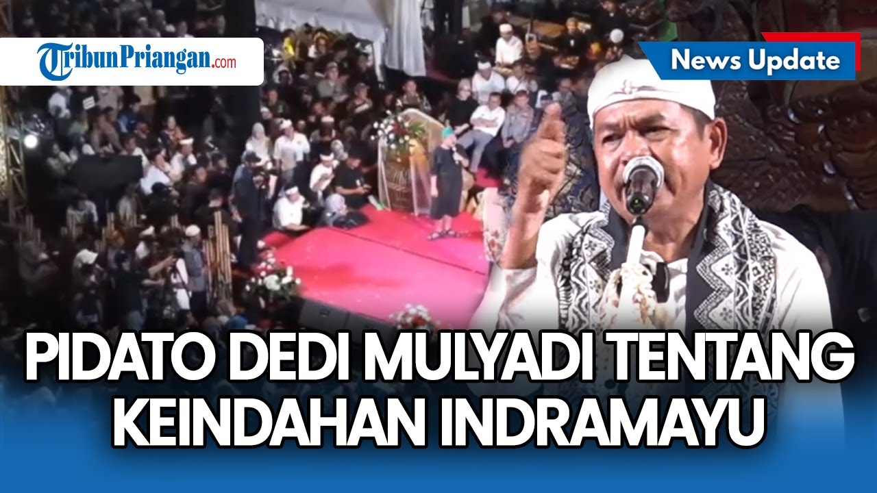 Pidato Gubernur Jabar Dedi Mulyadi Tentang Keindahan Indramayu yang Jarang Orang Tahu