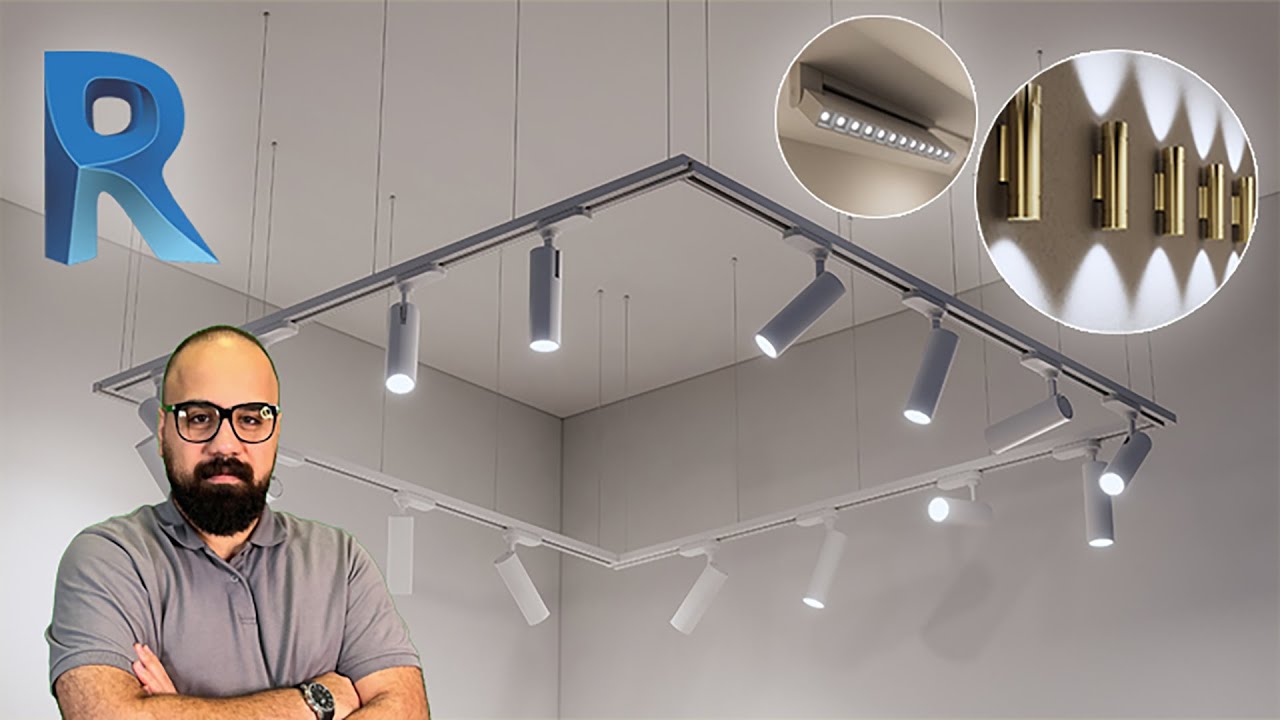 Revit Light Family with Parametric BIM Modeling!