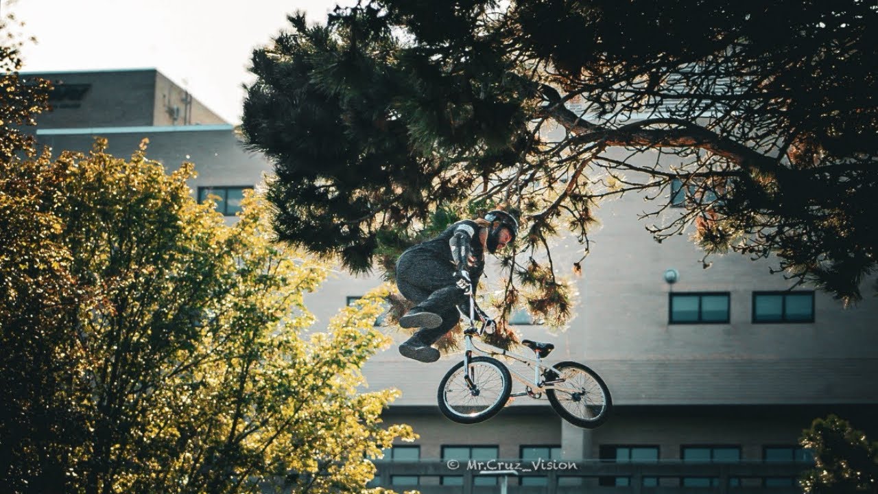 Riding KC's $5,000 airbag setup on my BMX and Surron