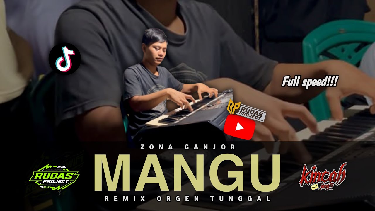 MANGU - fourtwnty || remix ganjor tergacorrr || versi rudas project || orgen tunggal