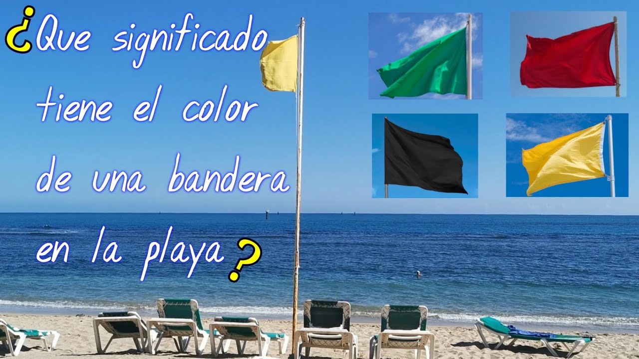 ¿Que significado tiene el color de una Bandera en la playa? By BoneFlute