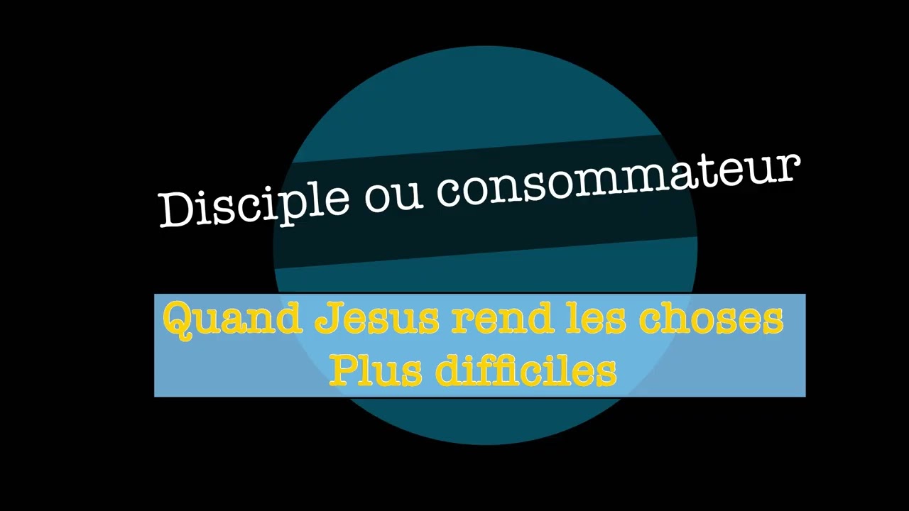 disciple ou consommateur