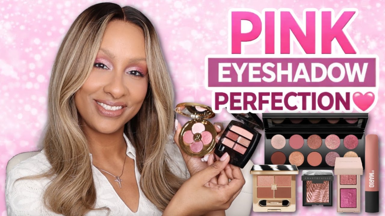 My Favorite Pink Eyeshadows 💗 Luxury Palettes, Creams & Quads I Actually Use