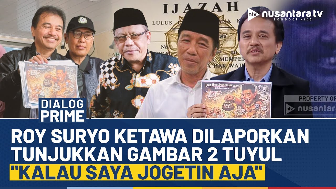 Tawa Roy Suryo Dilaporkan Tunjukkan Gambar 2 Tuyul: Hidup di Alam Merdeka, Kalau Saya Jogetin Aja