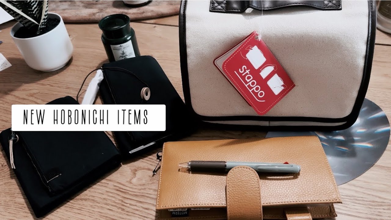Hobonichi unbox | Stappo, Hobo Weeks, Laccio, Tragen Cover