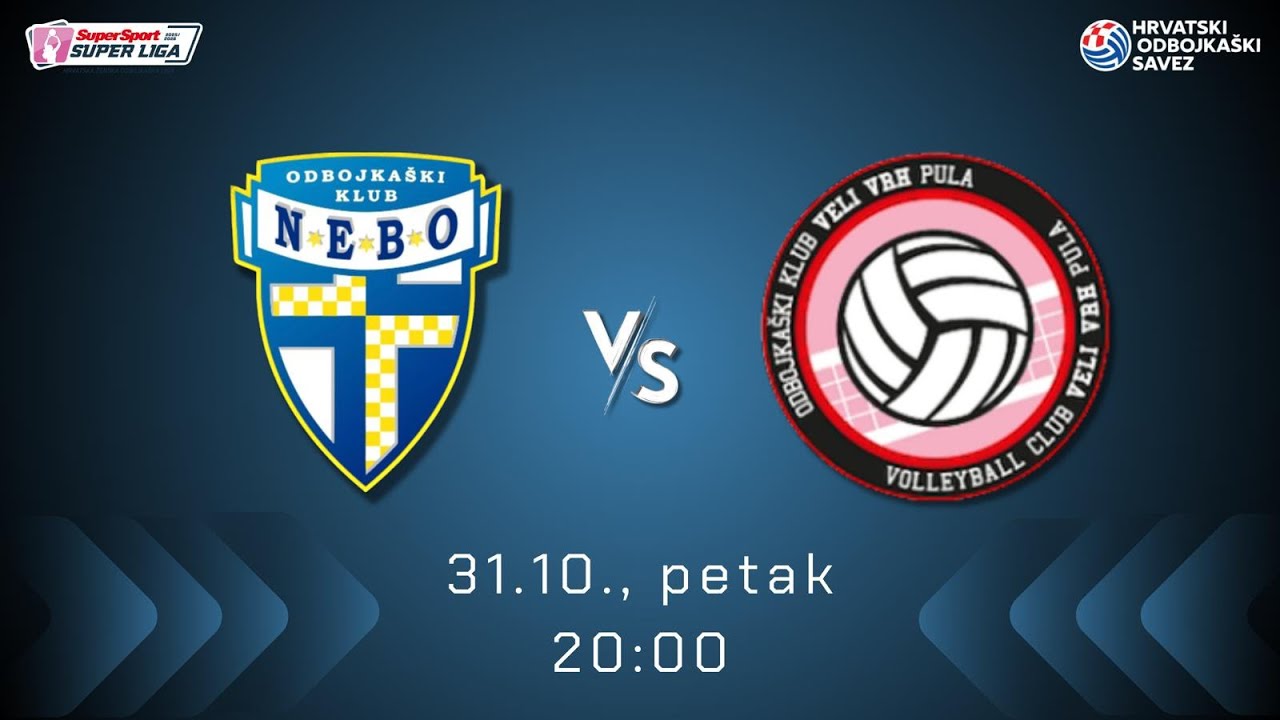 OK Nebo - OK Veli Vrh (Superliga 2025./26.)