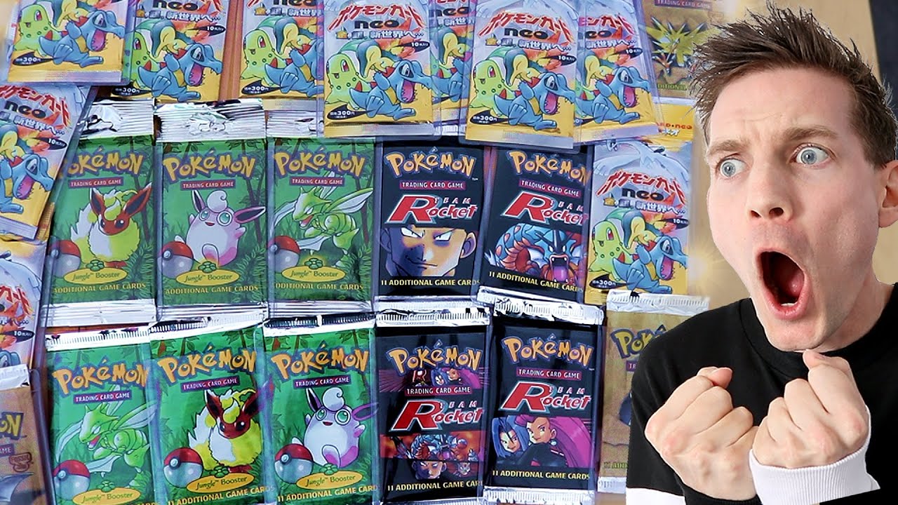 *ALL HEAVY* Rare Old Pokémon Booster Packs Opened ($2500+)