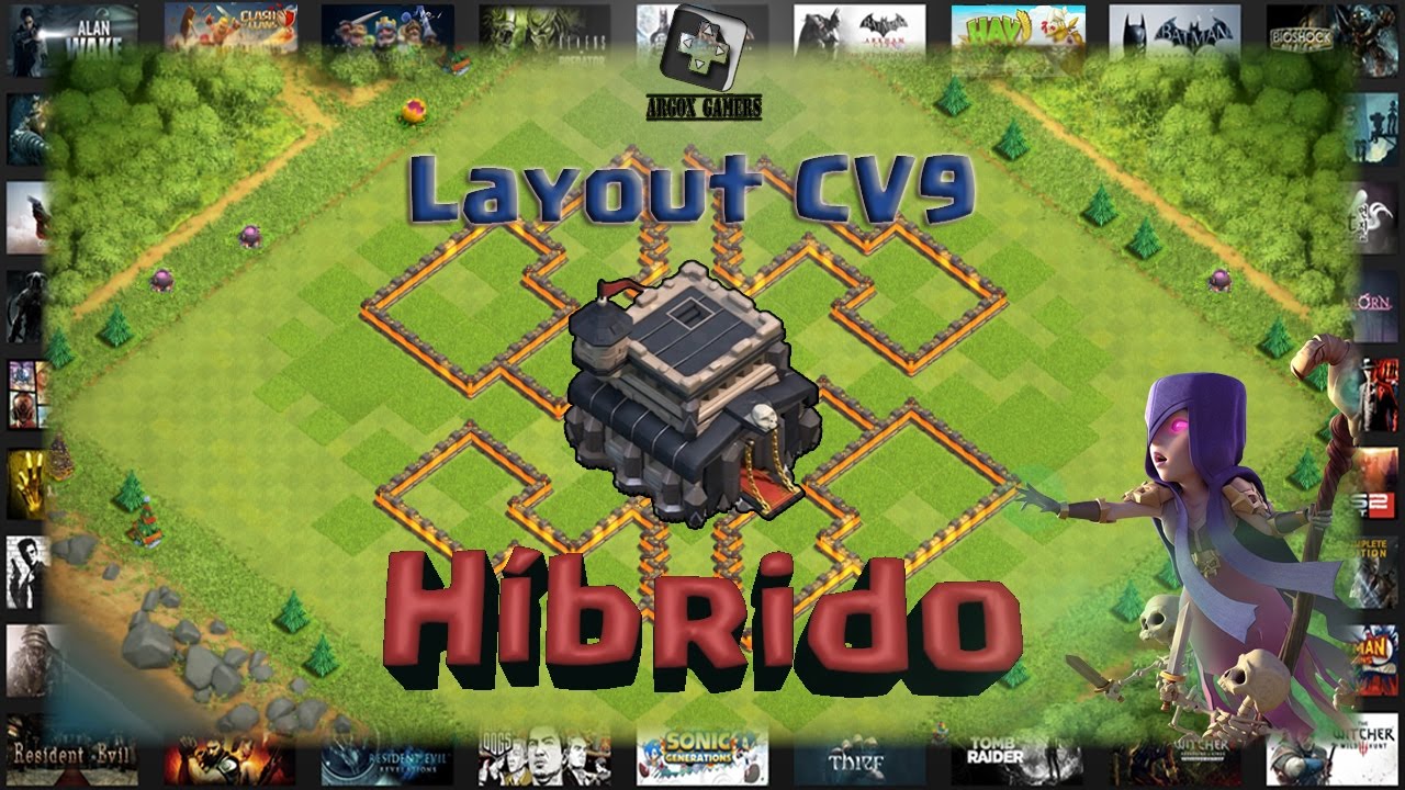 Layout Cv9 - Híbrido 004