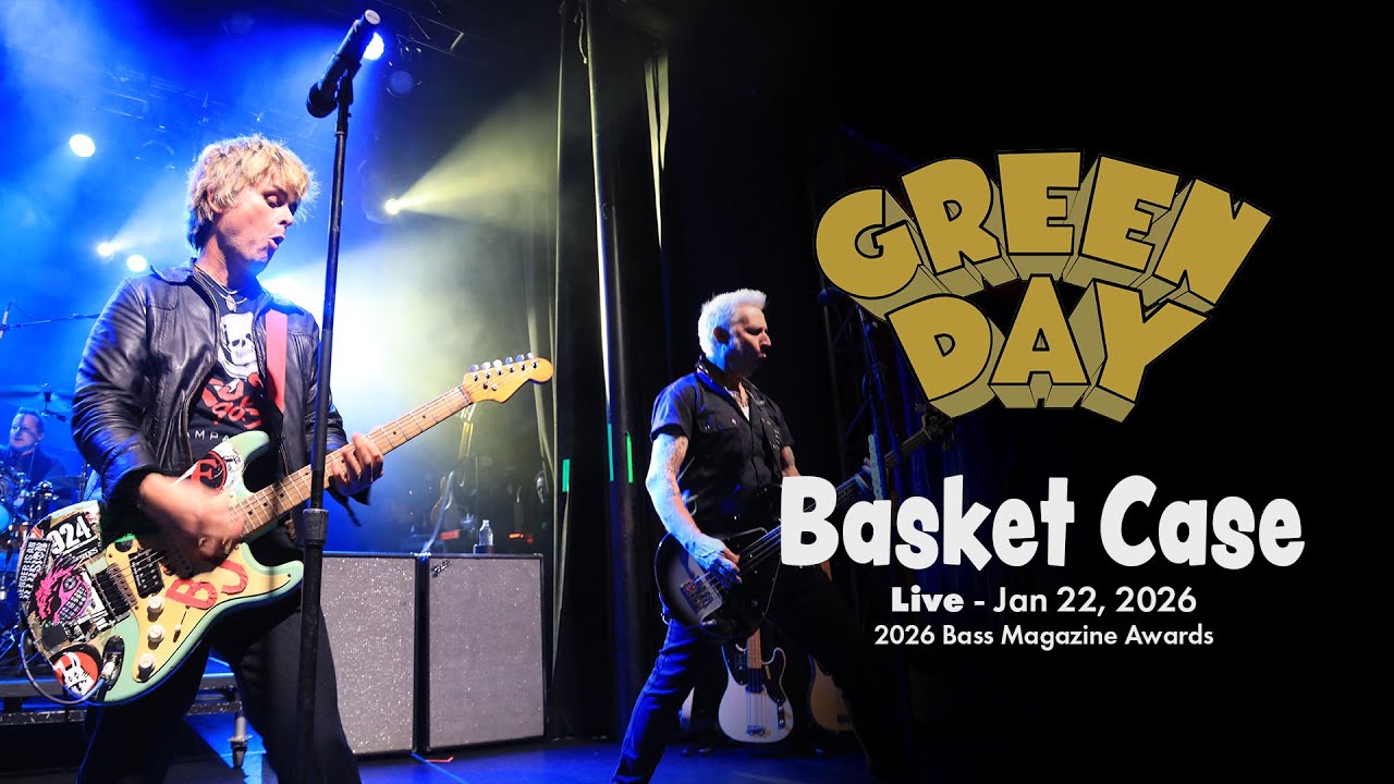 Green Day - Basket Case - Surprise Set - 2026 Bass Magazine Awards - Observatory, Santa Ana, CA