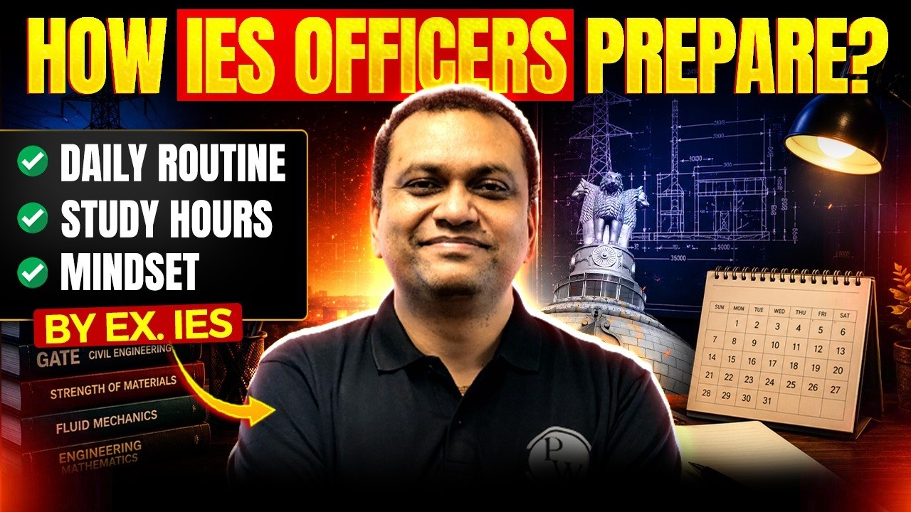 How IES Officers Prepare? | Daily Routine, Study Hours, & Preparation Strategy | by Ex-IES Officer