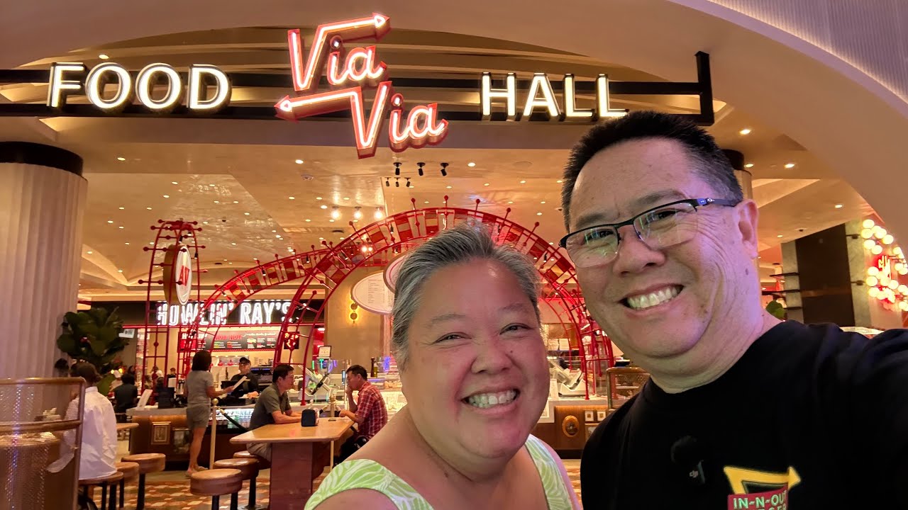 NEWEST Food Hall on the VEGAS STRIP! | Via Via at the Venetian