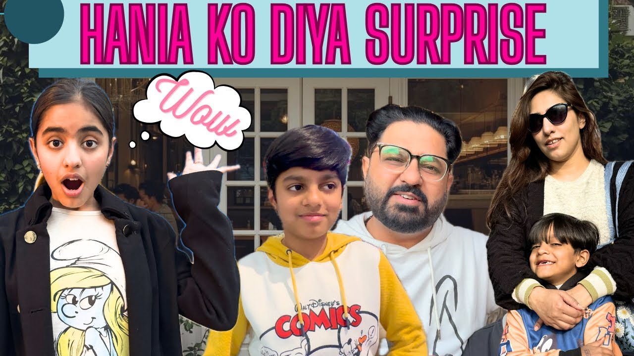 Hania ko diya surprise 😳/shahmir ne ki cooking/visit kiya hidden spot in Islamabad