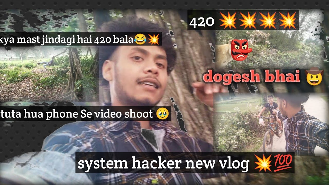  Vlog video 📷 Day life vlog channel 💥 Day 8💯 mr system hacker 420 🤡 