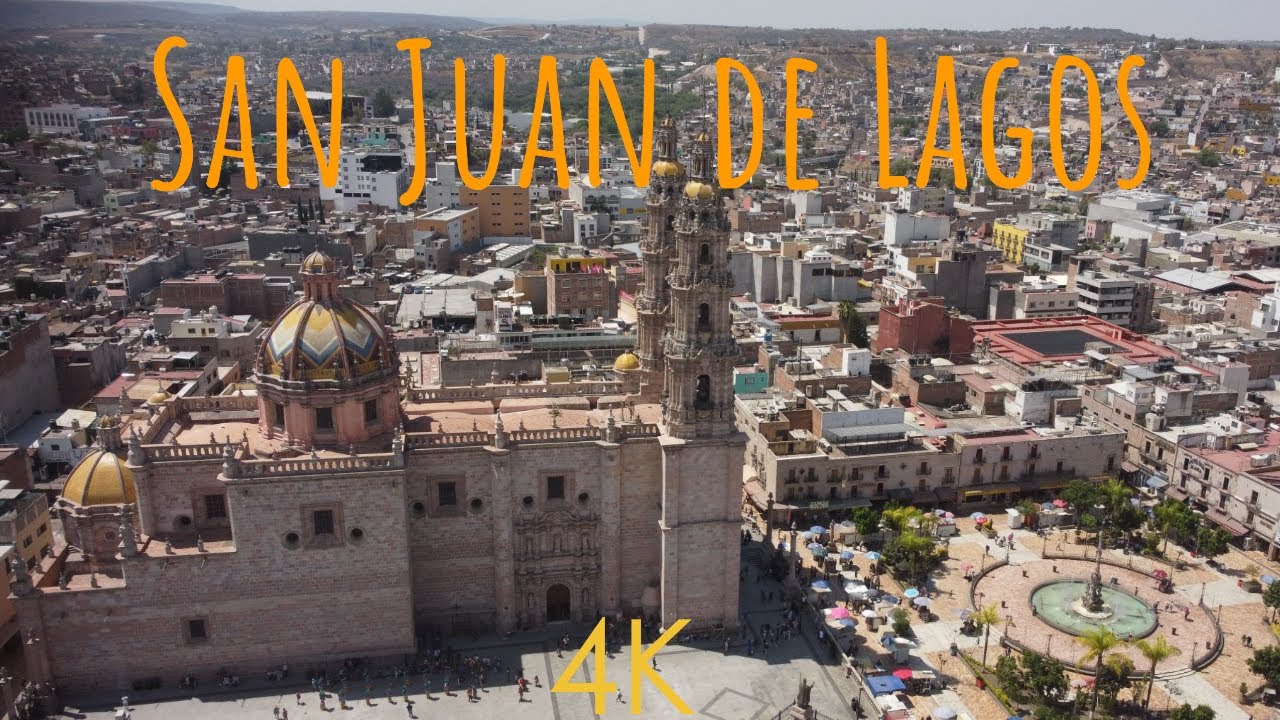 San Juan de los Lagos, Jalisco en DRONE [4K]