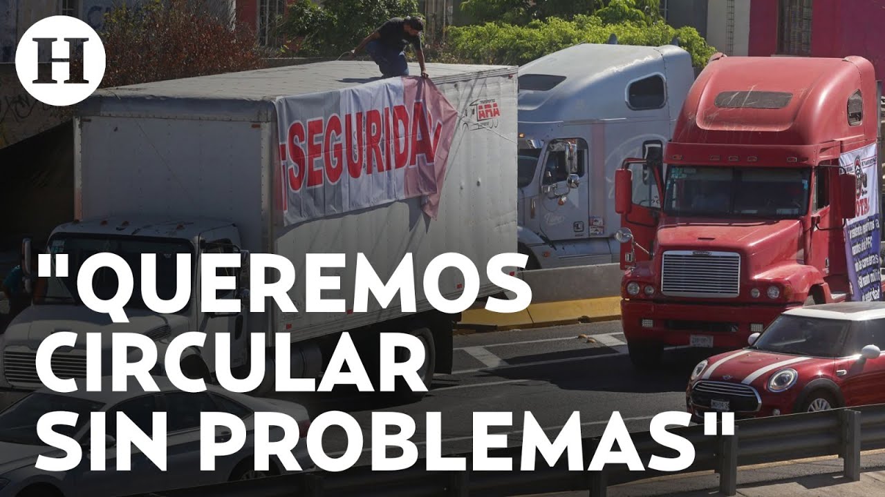 100 mil transportistas harán paro nacional en carreteras , confirma líder de la Fematrac