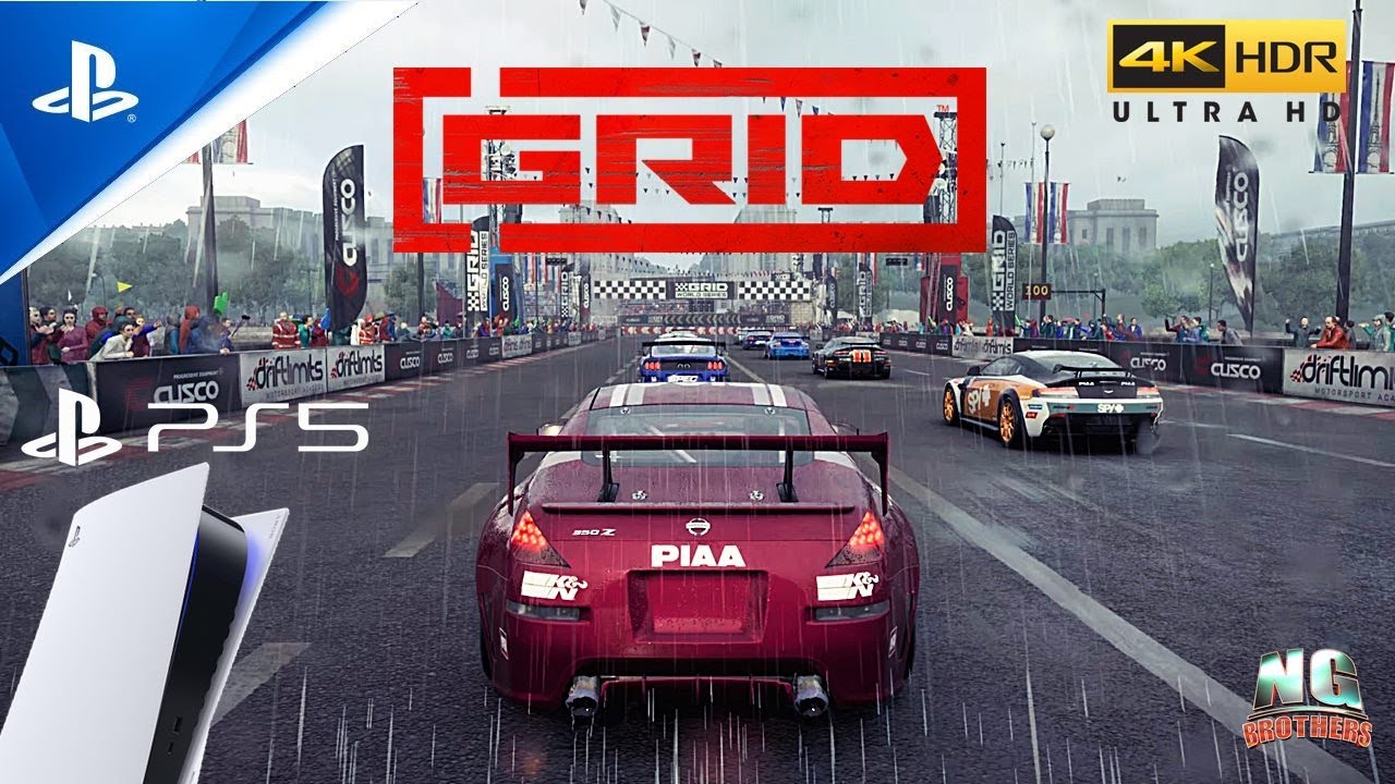 GRID  - PS5 GAMEPLAY -  4K 60FPS HDR