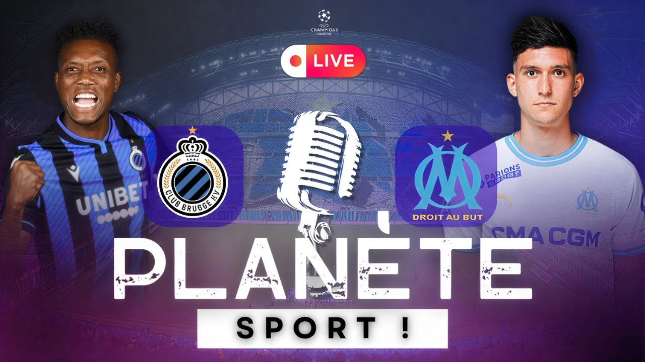 🔴 BRUGES - MARSEILLE / LIVE 😍 QUALIF IMPERATIVE POUR L'OM / LDC / UCL