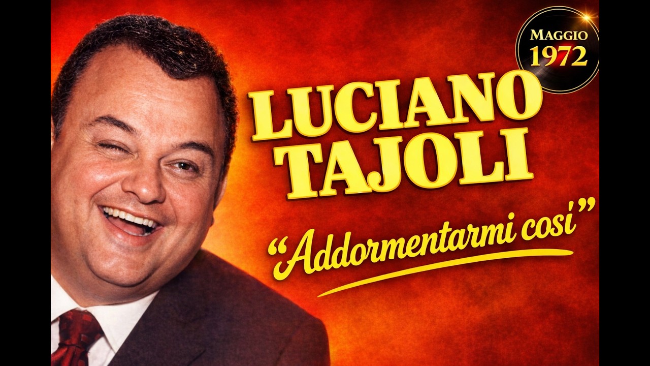 Luciano Tajoli canta Addormentarmi così (1948)